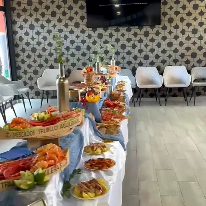 Montaje para una celebración